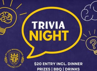 TRIVIA NIGHT SAT 7 FEB